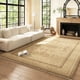 thumbnail image 5 of American Retro Large-area Living Room Carpets Plush Soft Bedroom Bedside Carpet Floral Pattern Cloakroom Balcony Rugs Alfombra My Lux Decor Round, 5 of 12