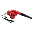 thumbnail image 2 of Electric Air Blower Inflatable Blower Air Pump Fan Mini Hand-held Vacuum Compact Dust Cleaner 110V Red, 2 of 6