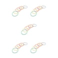 thumbnail image 1 of Juguetes Con Virola Vogacara De 6 Bolsas Varios Tamaños Y Colores Anillos De Corazón Sólidos, 1 of 6