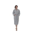thumbnail image 2 of Ozan Premium Home Chevron Luxury Collection 100% Turkish Cotton Unisex Bathrobe, 2 of 5