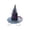 Black-B, variant on YANDE - 15.3in Height Gray Witch Hat with Large Organza Bow, Halloween Vintage Wizard Hat, Adult Horror Outfit Prop for Haunted House & Holiday Table Decor (D)