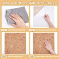 thumbnail image 3 of Cork Self-adhesive Wall Decorate Square Tan 300x300x3mm 4Sheets, 3 of 8