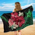 thumbnail image 4 of Uorisanigo Car Seat Cover Front Seats Only Auto Accessories Protectors Decor Hibiscus Polynesian Tattoo Towel Car Seat Cover Protector Easy to Install Suitable for Cars, SUV and Trucks, 4 of 7