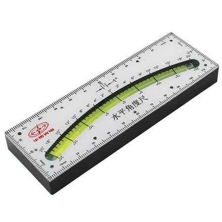 

BAMILL 0-20 Degree Length Plastic Inclinometer Slope Angle Level Level Bubble