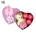 thumbnail image 2 of 1 Set Artificial Soap Rose Flower Bear Doll Valentine Day Gift Box Party Decor, 2 of 8