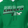 thumbnail image 3 of Men's Starter Kelly Green Philadelphia Eagles Logo Push Graphic Hoodie, 3 of 3