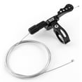 thumbnail image 1 of Control remoto para tija telescópica de sillín de bicicleta con abrazadera de manillar de 22,2 mm (Negro), 1 of 4