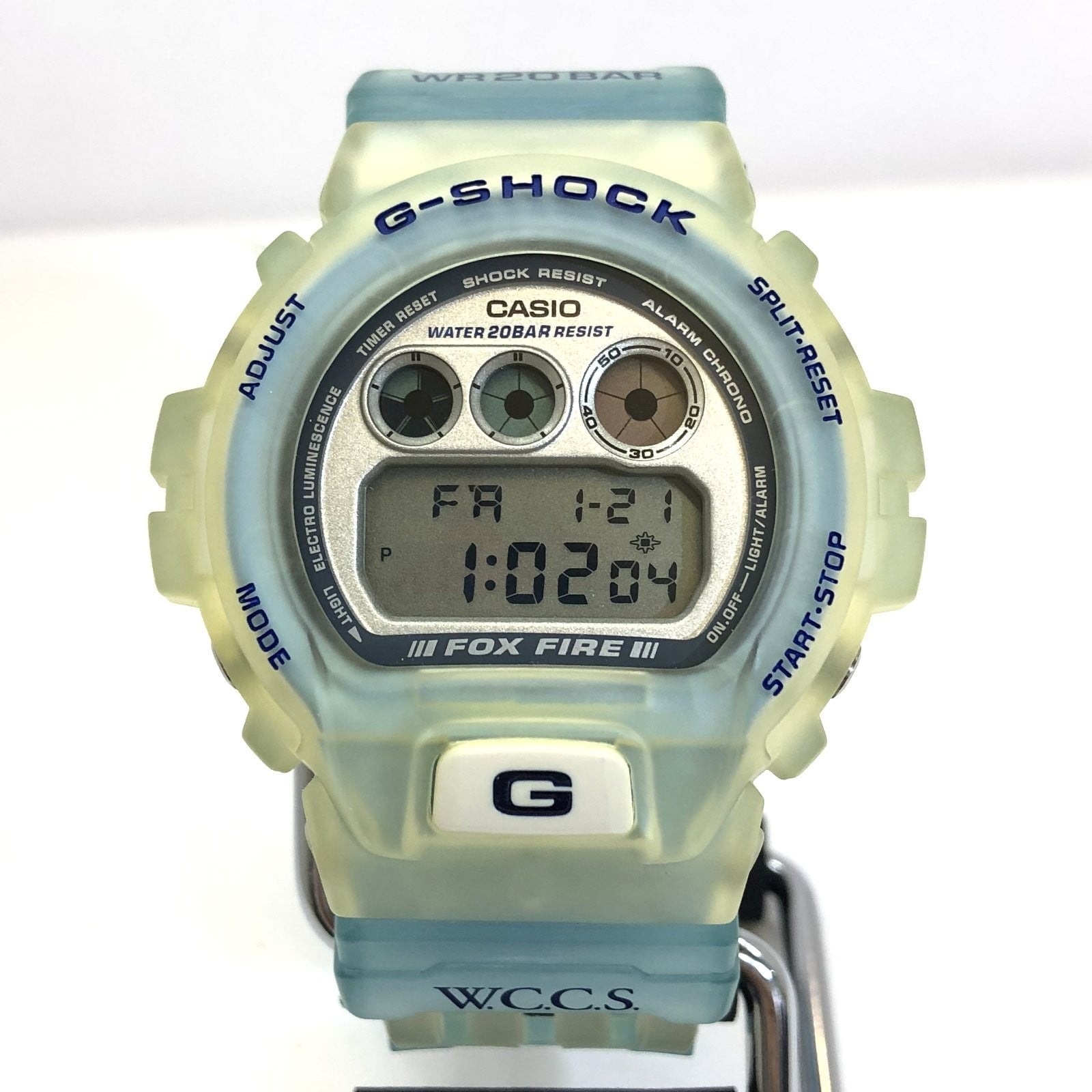 喜ばれる誕生日プレゼント G-SHOCK WCCS DW-6900WC-2BT ヘリオポーラ