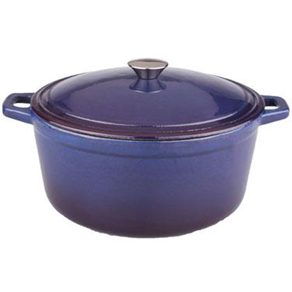 BergHOFF Neo 5qt Cast Iron Oval Cov Casserole Purple