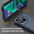 thumbnail image 3 of Starshop Motorola Moto G Power 2025 Case Phone Cover Shockproof Case With Glass Screen - Blue, 3 of 5