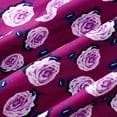 thumbnail image 4 of EIMELI Femmes Été Décontracté Maxi Robe Bohème Floral V Cou Bouffée Manches Courtes Plage Robe Longue Balançoire Bleu Ciel M, 4 of 7