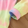 thumbnail image 5 of Augper Baby Girl Clothes Long Sleeve Fall Winter Toddler Baby Girls Rainbow Tie-dye Long-sleeved Top Trousers Clothes Suit, 5 of 9