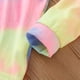 thumbnail image 5 of Ropa Para Niñas Bebés Traje Para Niños Pequeños Arco Iris Tie-Dye Top De Manga Larga Pantalones Ropa Traje Multicolor Odeerbi LM103-1048, 5 of 9