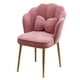 thumbnail image 3 of Silla de tocador cómoda silla decorativa para salón de belleza dormitorio vestidor Rosa, 3 of 9
