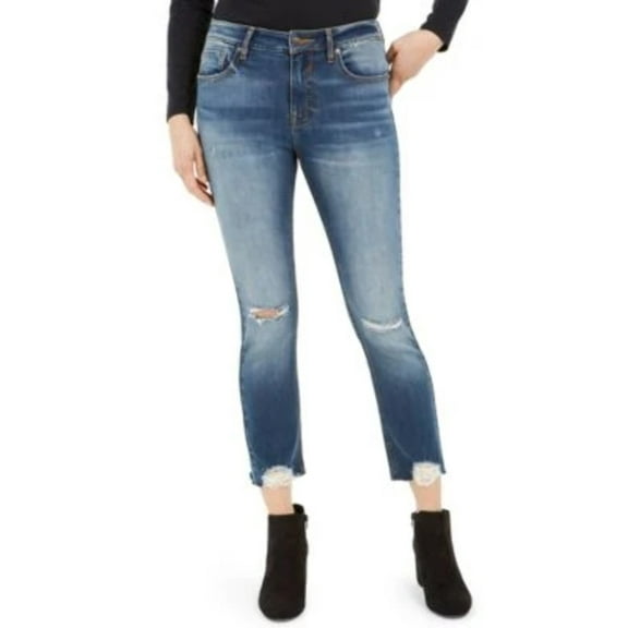 Vigoss Jeans Ripped Cropped Jeans 28