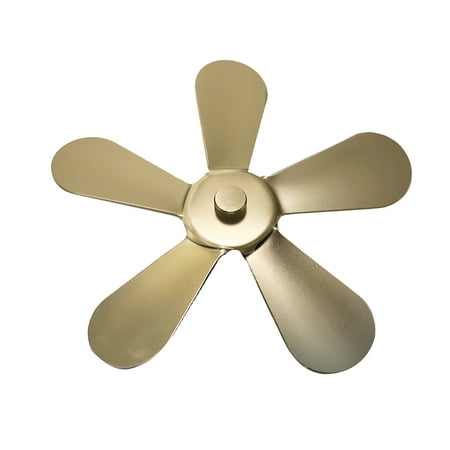 

Jmntiy 5 Blade for Heat Powered Wood Stove Fan Wood Log Burner Fireplace Friendly Fan Clearance