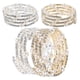 thumbnail image 4 of 4pcs Bangle Bracelets Women Wrist Jewelries Girls Rhinestone Wrist Bracelet Spiral Bracelets, 4 of 4