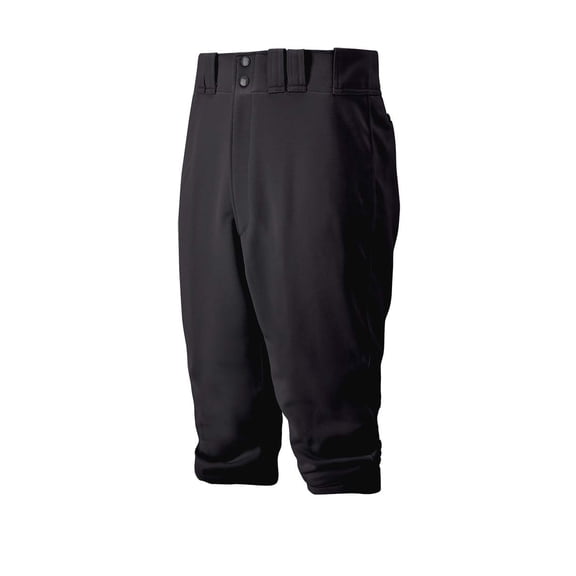 Pantalones Cortos de Béisbol Mizuno Premier para Niños Negro Talla L