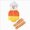 A57-Yellow, variant on 12-18 Months Baby Boys Girls Jumpsuit Candy Corn Costume Hooded Sleeveless with Socks