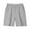 Grey, variant on CPNG Boys and Girls Casual Knit Shorts Summer Lightweight Solid Color Elastic High Waist Pull-on Shorts(Yellow,3-4 Years)