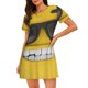 thumbnail image 1 of Easygdp Smiling With Sunglasses Camisón de manga corta para mujer, informal, estampado, 1 of 6