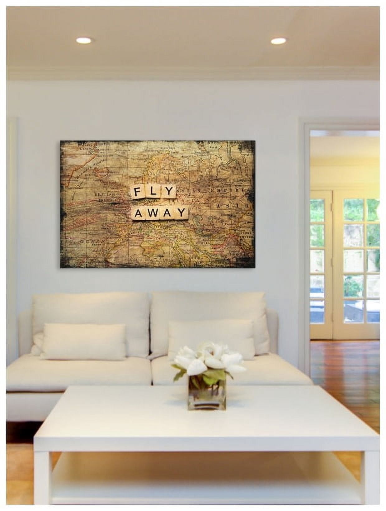 Marmont Hill "Fly Away 2" Sylvia Cook Painting Print on Canvas