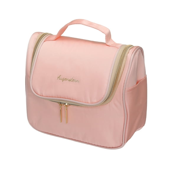 Large Toiletry Bag Hanging Makeup Bag Travel Makeup Organizer Waterproof Make Up Bag for Women Pink