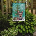 thumbnail image 2 of Caroline's Treasures BB1604GF Christmas Tree and Yorkie Puppy Flag Garden Size , Small, multicolor, 2 of 3