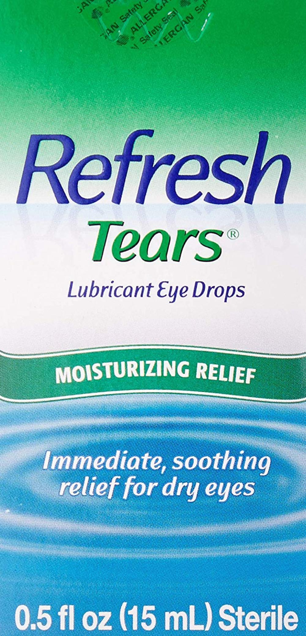 TEARS Eye Drops Size: 15 ML, Refresh TearsLubricant Eye Drops instantly moisturizes and relieves dry, irritated eyes with a fast-acting,.., By Refresh