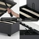 thumbnail image 4 of Base Para Cama Individual Abatible Box De Metal Madera Color Gris KingsHouse gris Individual, 4 of 8