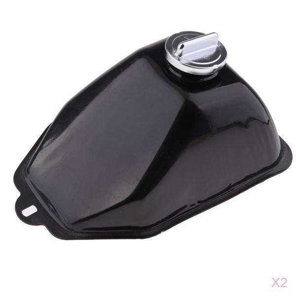 2x Fuel Gas Tank w/ Cap for Chinese Made 50cc 70cc 125cc Kids Youth ATV 
