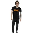 thumbnail image 3 of AC/DC T-Shirt en Coton à Logo Fire pour Hommes, 3 of 7