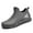 Grey, variant on Men's Fashion Rain Shoes Men's Thick Soled Wear Comfortable Water Shoes Outside Wear Car Wash Fishing Shoes Non Kitchen Water Proof Shoe Covers Reusable High Top Tennis Shoes Mid Length Boots Paddling
