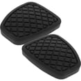 thumbnail image 1 of USHOBE 2Pack Brake Clutch Pedal Pad Set Black Auto Pedal Covers Waterproof, 1 of 7