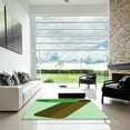 thumbnail image 6 of Ahgly Company Indoor Rectangle Patterned Pastel Green Area Rugs, 5' x 7', 6 of 6