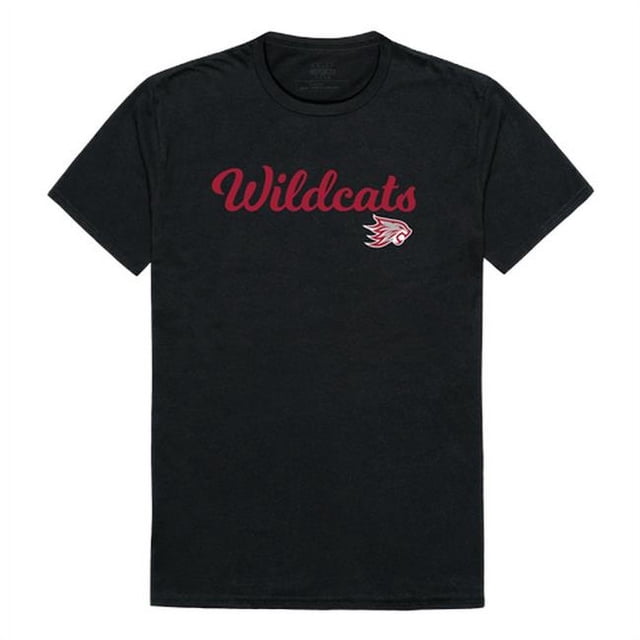 W Republic 554-163-BK2-02 Men Cal State Chico Wildcats Script T-Shirt, Black 2 - Medium