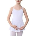 thumbnail image 2 of Miqool Kids Girls Camisole Gymnastic Skirted Leotard Lyrical Contemporary Ballet Dance Outfits Dancewear, 2 of 6