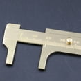 thumbnail image 2 of unbranded Calibrador Vernier De Latón Dorado Sin Electropulido Para Medición Precisa Y Portátil, 2 of 7