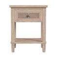 thumbnail image 6 of Butler Specialty Company Flagstaff 1-Drawer Wood Nightstand In Natural/Beige, 6 of 9