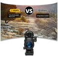thumbnail image 4 of 3-9x40 Optics R4 Reticle Crosshair Scope with Free Mounts for Hunting Outdoors, 4 of 6