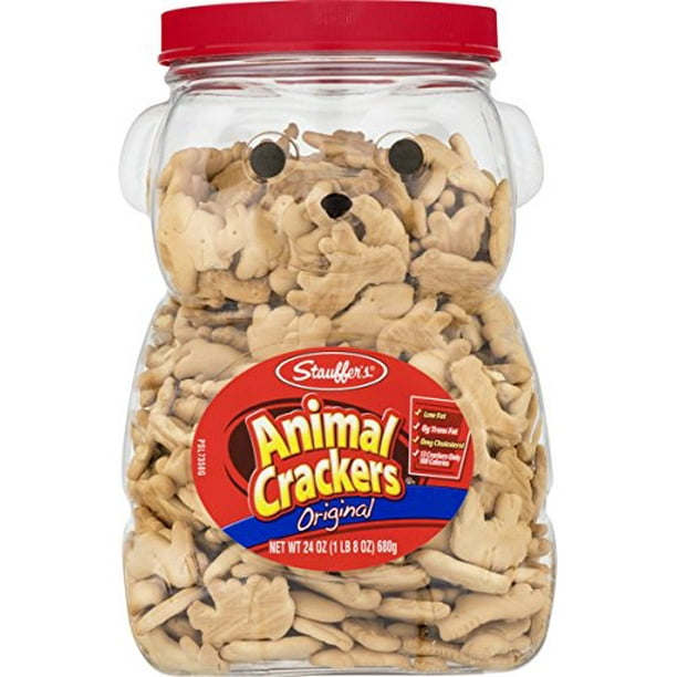 Stauffers Original Animal Crackers 24 oz. Bear Jug (2 Containers