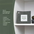 thumbnail image 5 of Moso Natural Air Purifying Bag, 300g Bamboo Charcoal Odor Absorber, Closet Odor Eliminator & Small Spaces Deodorizer, 3 Pack, 5 of 8