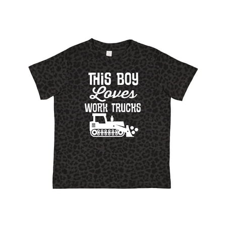 

Inktastic Construction Truck Bulldozer Boys Gift Toddler Boy Girl T-Shirt