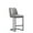 Grey, variant on Manhattan Comfort Serena Counter Stool with Metal Base in Gray