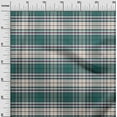 thumbnail image 2 of oneOone Polyester Lycra Dark Green Fabric Check Fabric For Sewing Printed Craft Fabric By The Yard 56 Inch Wide, 2 of 4