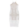 thumbnail image 2 of bar III Robe Moulante Burnout pour Femmes, Blanche, Très Petite, 2 of 2