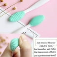 thumbnail image 2 of Lip Brush Tool,Double-Sided Silicone Exfoliating Lip Brush (3 Colors), 2 of 5