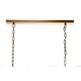 thumbnail image 3 of Jamie Young  Linear 6-Light Steel Chandelier Antique Brass, 3 of 4