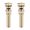 Brushed Gold, variant on 2 Pcs Bathroom Sink Drain with Overflow, Vessel Sink Lavatory Vanity Pop Up Drain Stopper, 304 Stainless Steel
