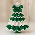 thumbnail image 3 of 2025 DIY Crochet Christmas Tree Kit – Handmade Holiday Decoration Set, Crochet Christmas Tree Kits for Beginners, Holiday Craft Kit with Yarn, Hook, Beads & Instructions, 3 of 3